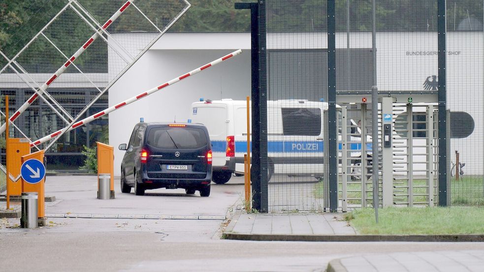 Am Bundesgerichtshof wurde Ende September ein neuer Haftbefehl erwirkt. (Archivbild) Foto: René Priebe/dpa