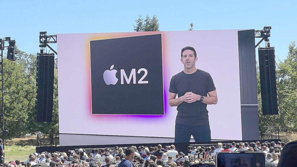 John Ternus war lange Hardware-Chef von Apple. (Archivbild) Foto: Christoph Dernbach