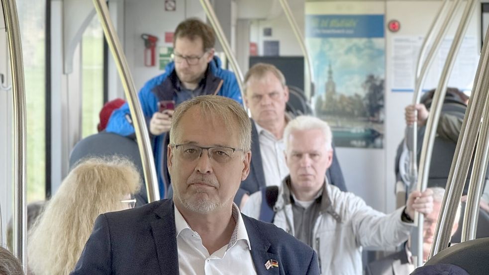 Der Bentheimer Bahn-Vorstand Joachim Berends. Foto: Stadt Aurich