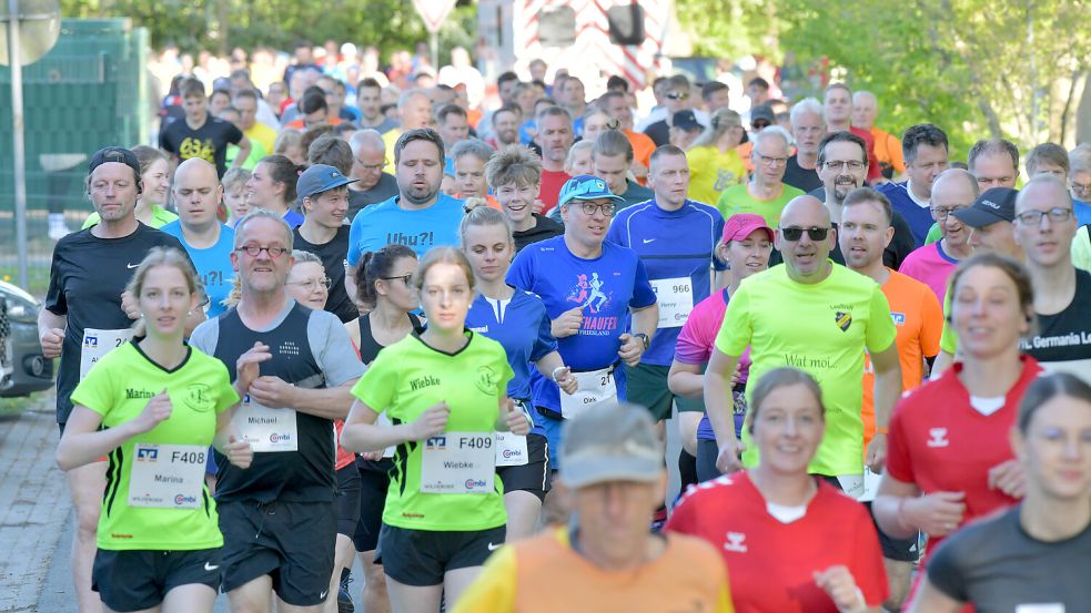 Dieses Foto entstand beim Ossiloop-Auftakt 2024. Foto: Klaus Ortgies