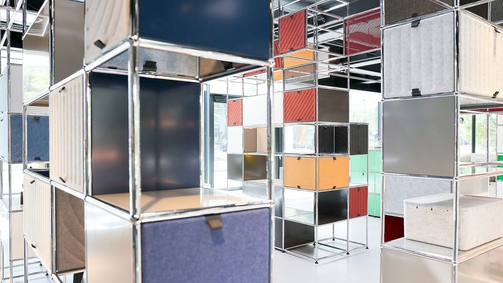 Am BGH geht es um das bekannte modulare Möbelsystem „USM Haller“. Foto: Christian Charisius