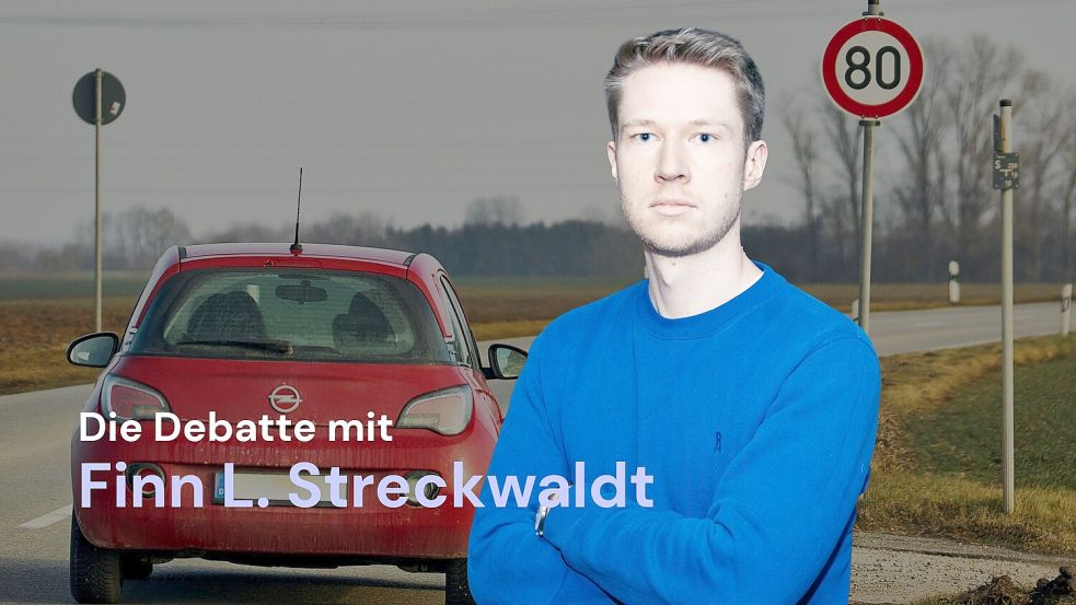 Finn L. Streckwaldt debattierte mit den Lesern über das Tempolimit auf Landstraßen. Foto: Sebastian Dannenberg und IMAGO/Bihlmayerfotografie