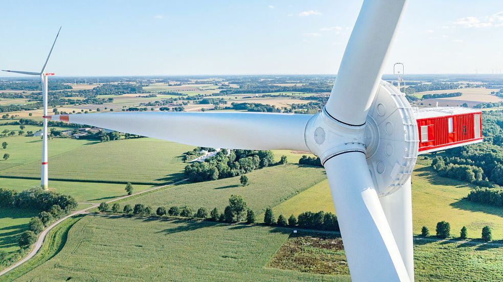 Die E-175-Anlage ist nach Unternehmensangaben das „Flaggschiff“ von Enercon. Foto: Enercon