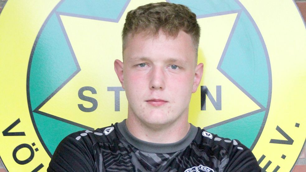 Jonas Schipper spielt seit jüngsten Kindertagen bei Stern Völlenerfehn. Foto: Alexandra Schulte