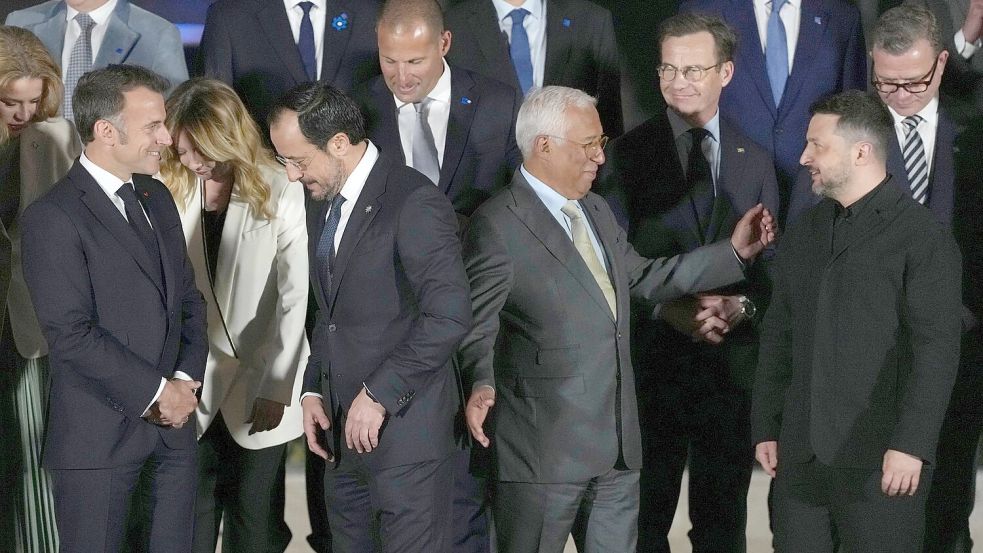 Wie geht es mit dem Iran-Krieg weiter - und wie können die Energiepreise gesenkt werden? Die EU-Spitzen diskutieren in Zypern. Foto: Petros Karadjias