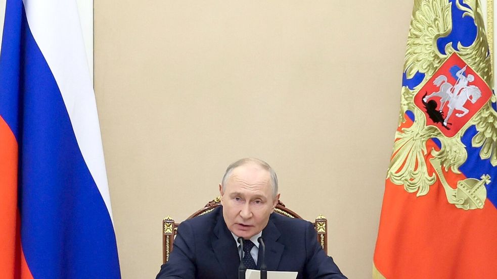 Kremlchef Putin fordert von der Regierung Maßnahmen zum Ankurbeln der mauen Wirtschaft. (Archivbild) Foto: Alexander Kazakov