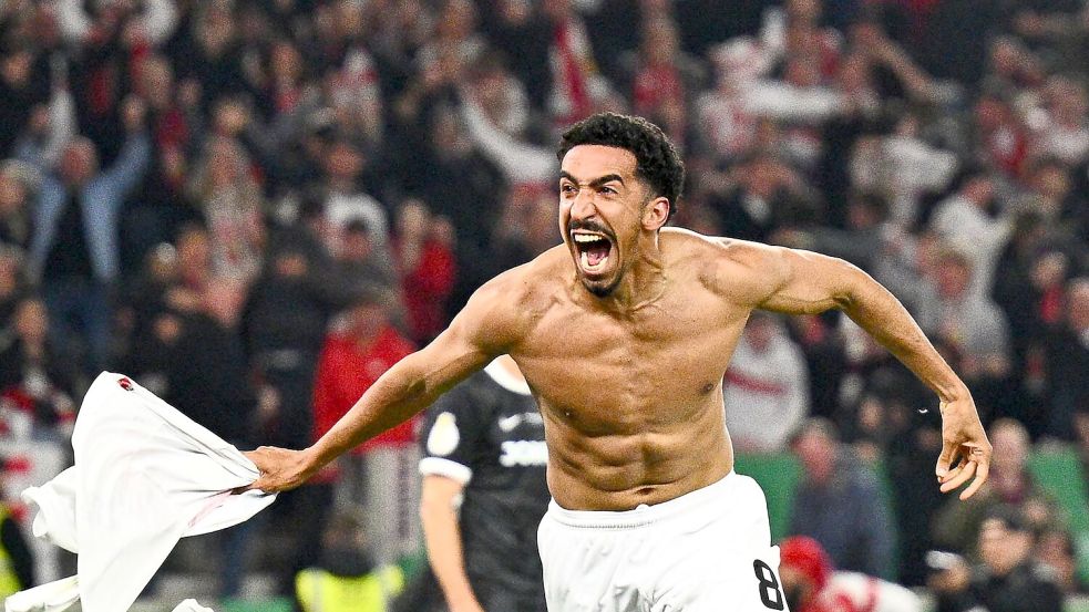 Nach dem 2:1 gab es kein Halten mehr. Foto: Tom Weller