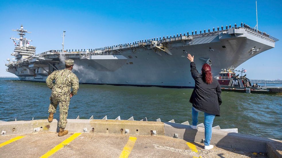 Mittlerweile werden drei US-Flugzeugträger in der Region eingesetzt. (Archivbild) Foto: Kendall Warner