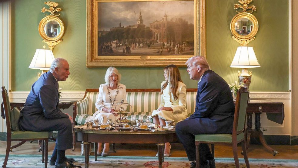 Charles spricht am heutigen Dienstag zum US-Kongress. Foto: Suzanne Plunkett