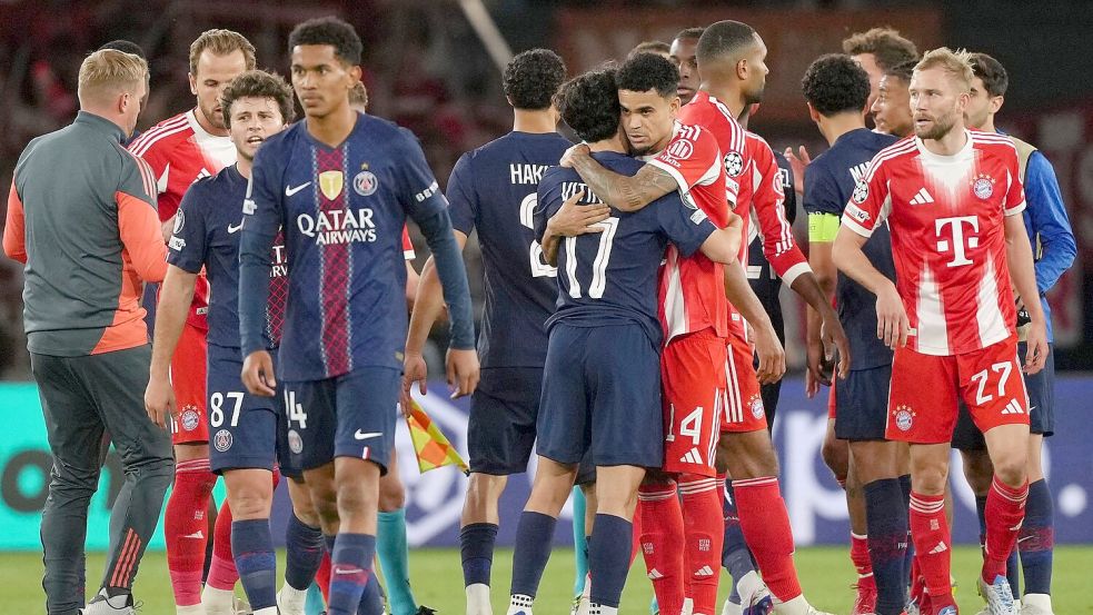 Die Pariser und Münchner lieferten sich ein Mega-Duell. Foto: Aurelien Morissard