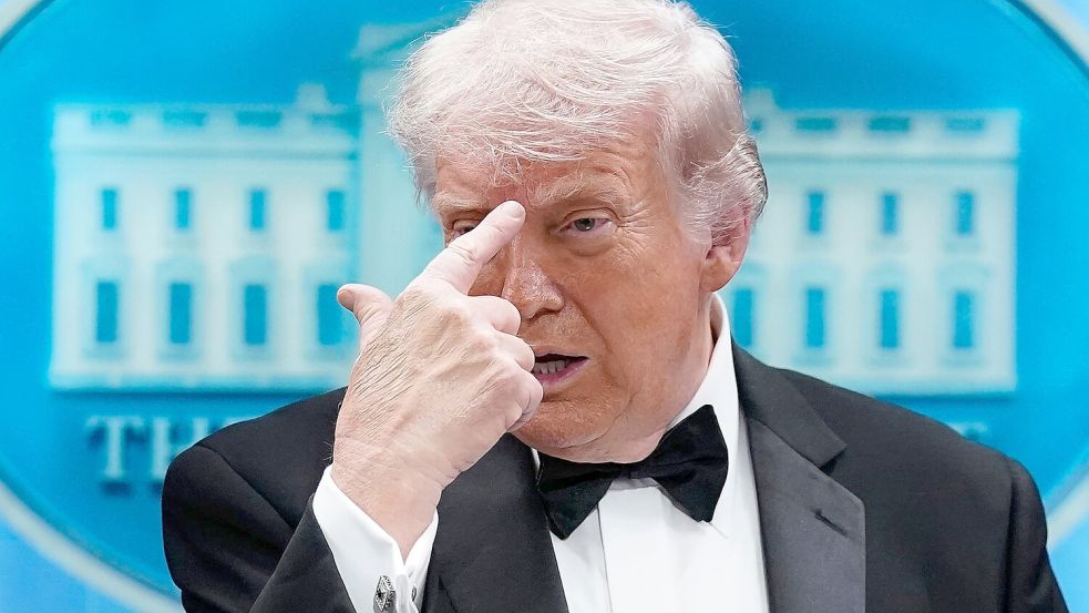 Der US-Präsident und die Verschwörungserzählungen: Immer wieder wird spekuliert. Foto: Jose Luis Magana