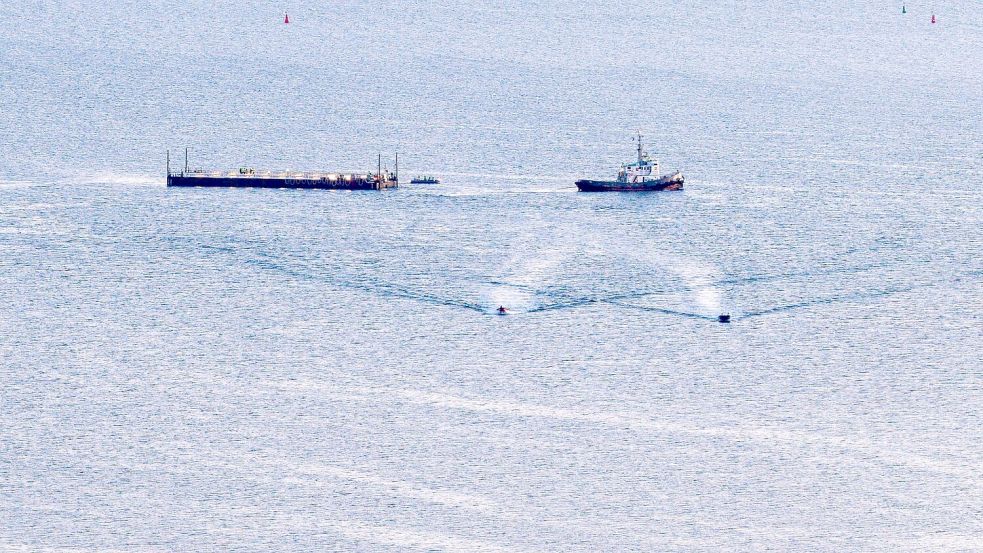 Am Morgen war der Verband südöstlich vor Fehmarn. Foto: Bodo Marks