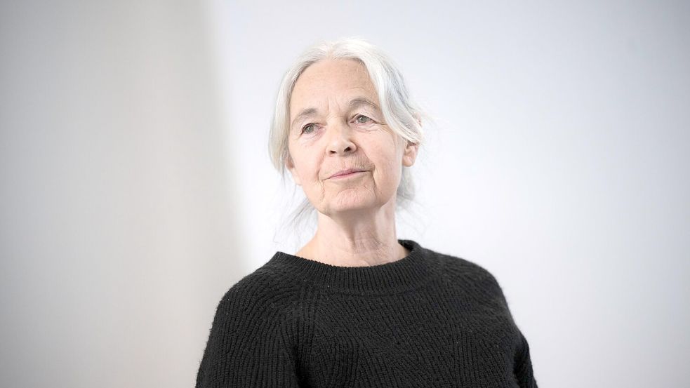 Die Angeklagte, Daniela Klette, verfolgte die Verhandlung. Foto: Sina Schuldt