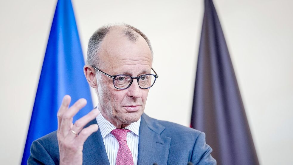 Der Kanzler zeigte sich heute erstmal erleichtert. Foto: Kay Nietfeld/dpa