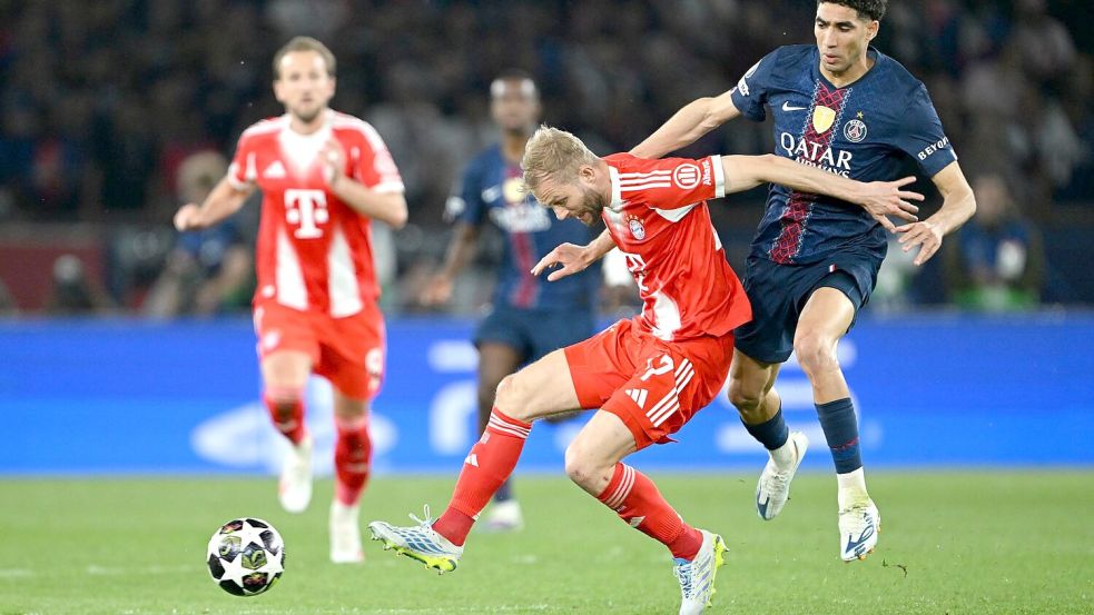 Im Rückspiel wird Achraf Hakimi (r.) verletzt fehlen. Foto: Federico Gambarini/dpa