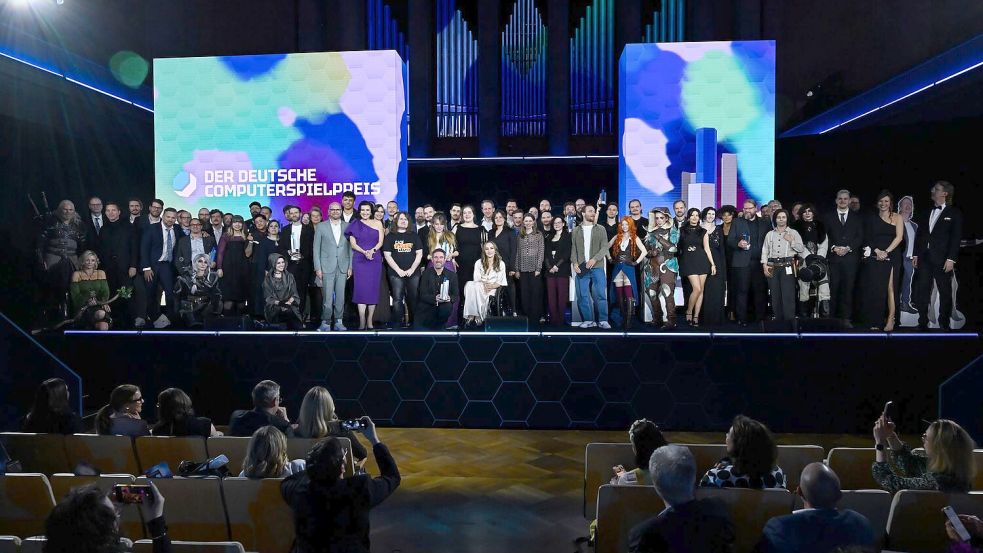 Der Deutsche Computerspielpreis wird in 15 Kategorien verliehen - das Preisgeld beträgt zusammen 800.000 Euro. Foto: Sven Hoppe