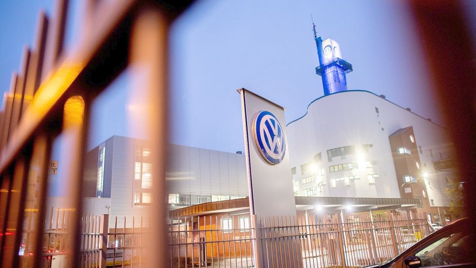 Blick auf das VW-Werk Osnabrück. Foto: Hauke-Christian Dittrich