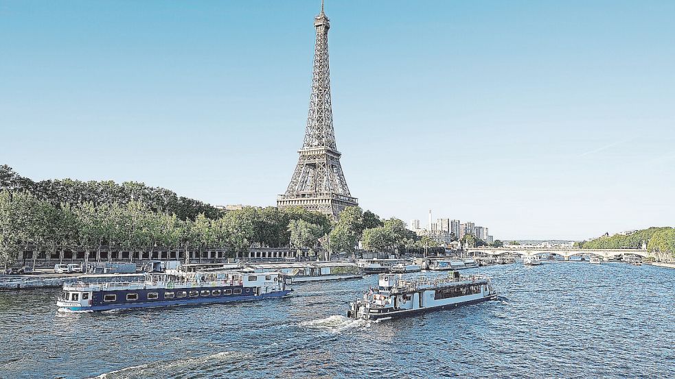 Zukunftsversprechen aus Stahl: Eiffelturm in Paris, gebaut zur Weltausstellung 1889 Foto: dpa