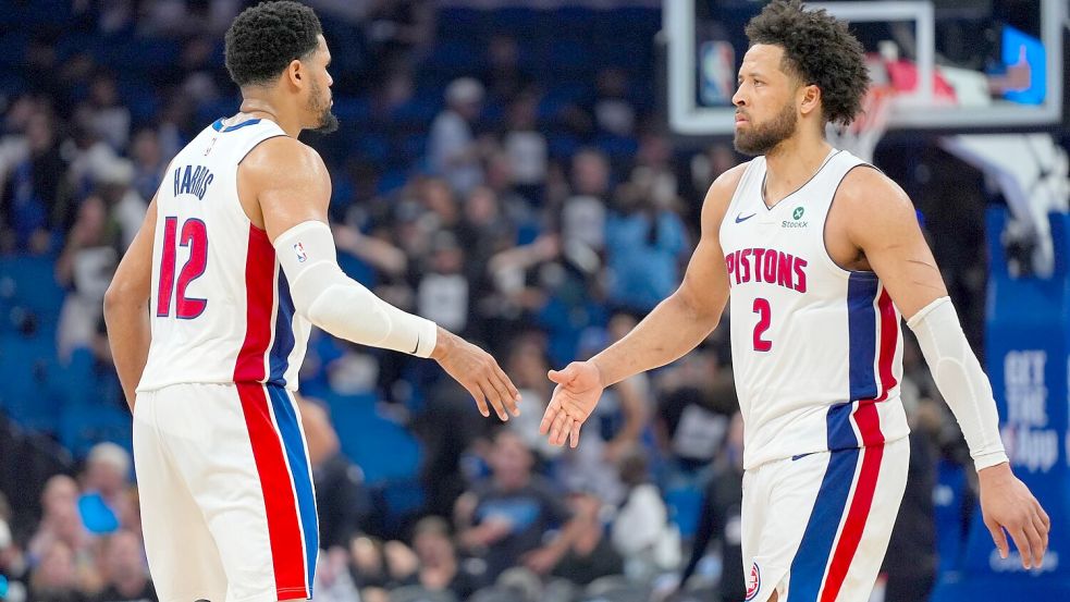 Detroits Cade Cunningham überzeugte in Spiel sechs. Foto: John Raoux