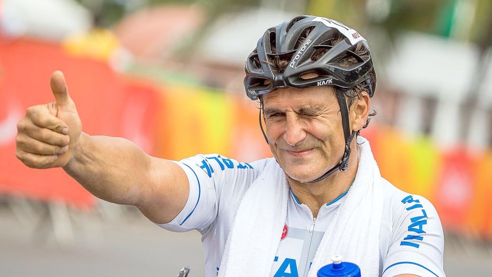 Alessandro Zanardi feierte als Parasportler viele Erfolge. Foto: Jens Büttner/dpa-Zentralbild/dp