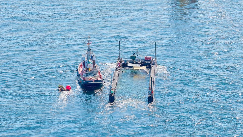 Der Konvoi befand sich am Morgen etwa 70 Kilometer von Skagen entfernt im Skagerak. Foto: News5 / Sebastian Peters/NEWS5/d