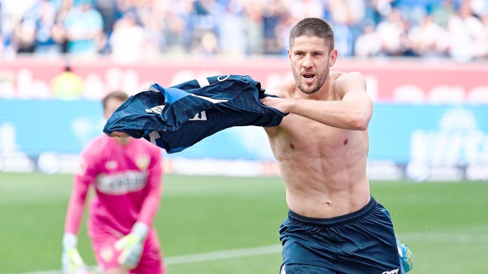 Auf Torjäger Andrej Kramaric war wieder Verlass. Foto: Uwe Anspach