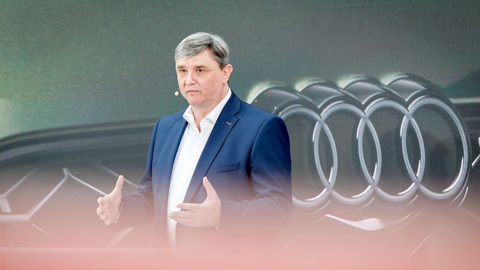 Audi-Finanzchef Rittersberger muss einen weiteren Gewinnrückgang vermelden. (Archivbild) Foto: Daniel Karmann