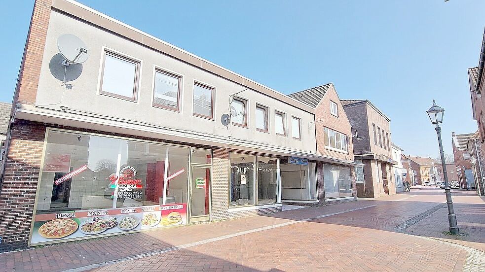 Dieses Gebäude an der Westerstaße wird demnächst abgerissen. Ein emsländischer Investor plant dort einen Neubau mit neun Wohnungen und zwei Gewerbeeinheiten. Foto: Tatjana Gettkowski