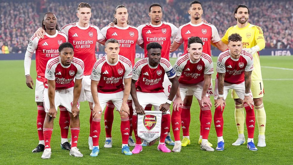 Der FC Arsenal steht zum zweiten Mal nach 2006 im Endspiel der Champions League. Foto: John Walton
