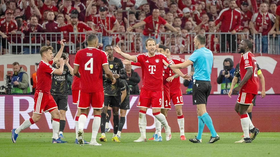 Der FC Bayern will ins Finale der Champions League einziehen. Foto: IMAGO/Matthias Koch