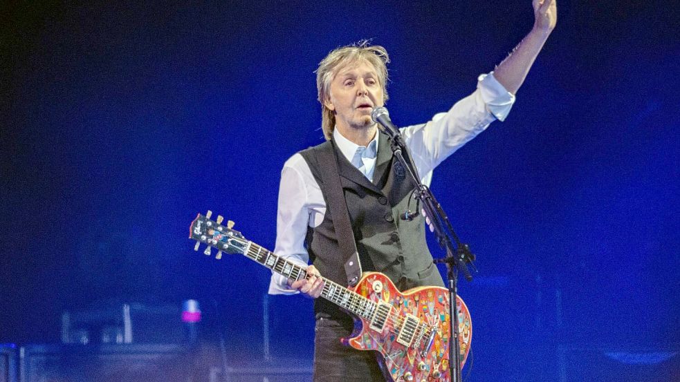 Am 29. Mai veröffentlicht Paul McCartney sein Album „The Boys Of Dungeon Lane“. In London durften einige Fans es schon hören. (Archivbild) Foto: Joel C Ryan/Invision via AP/dpa