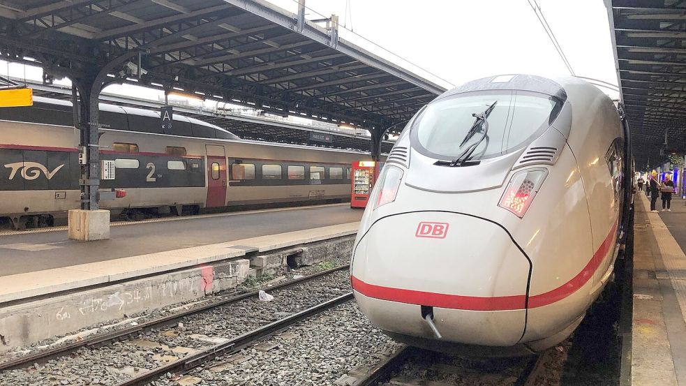 Die Bahn will ihre Verbindungen in Europa ausbauen, etwa nach Paris. (Archivbild) Foto: Michael Evers/dpa