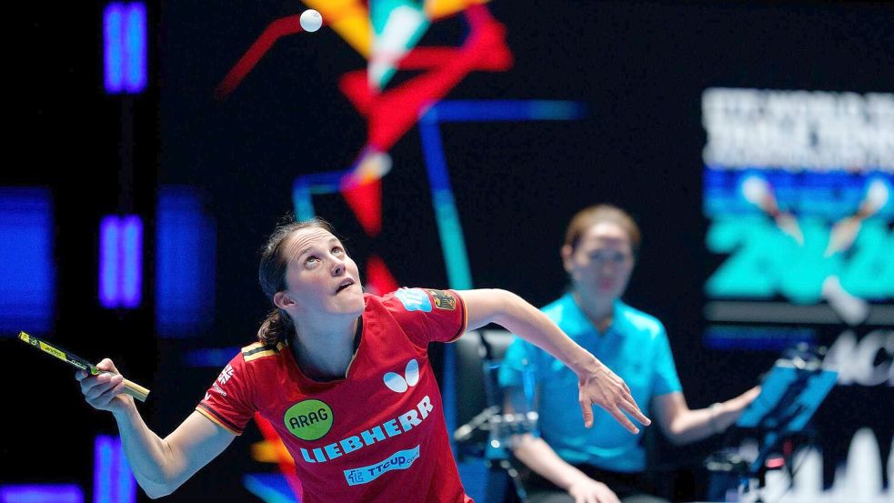 Sabine Winter verliert im WM-Halbfinale gegen die Japanerin Hina Hayata. Foto: Jon Super