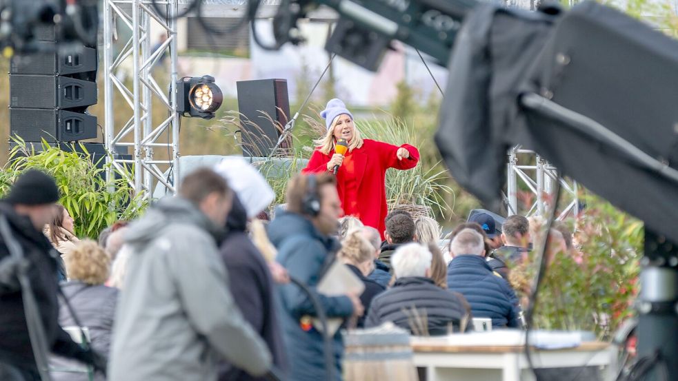 Wie 2024 in Schwerin gastiert der „Fernsehgarten„ seit 2021 mit Spezialausgaben jeweils in dem Bundesland, das die offiziellen Feierlichkeiten zum Tag der Deutschen Einheit ausrichtet. (Archivfoto) Foto: Stefan Sauer