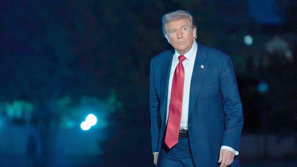 US-Präsident Trump gefällt die Antwort aus dem Iran nicht. Foto: Jose Luis Magana
