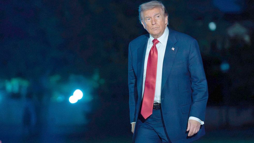 Trump hält die iranische Antwort auf den US-Vorschlag für inakzeptabel. Foto: Jose Luis Magana