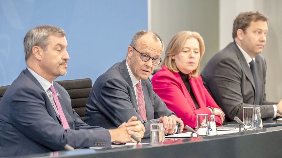 Die Koalition will rasch Entlastungsmöglichkeiten für die Bürger suchen Foto: Michael Kappeler/dpa