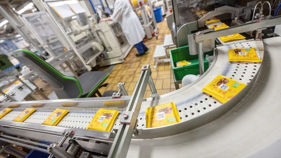 Ritter Sport hat seit kurzem leichtere Schokoladentafeln im Angebot. (Archivbild) Foto: Marijan Murat