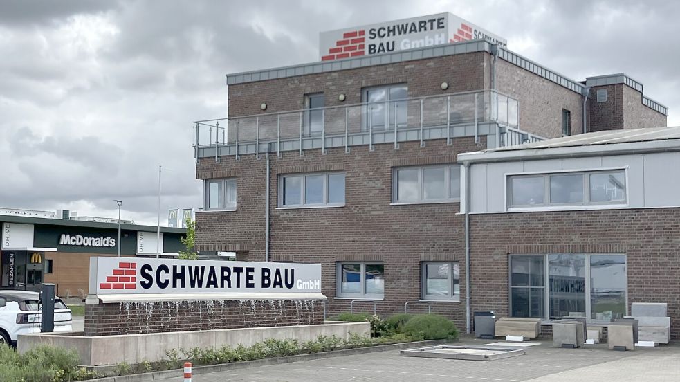Das Bauunternehmen Schwarte aus Rhede ist in Schieflage geraten. Foto: Michael Kierstein