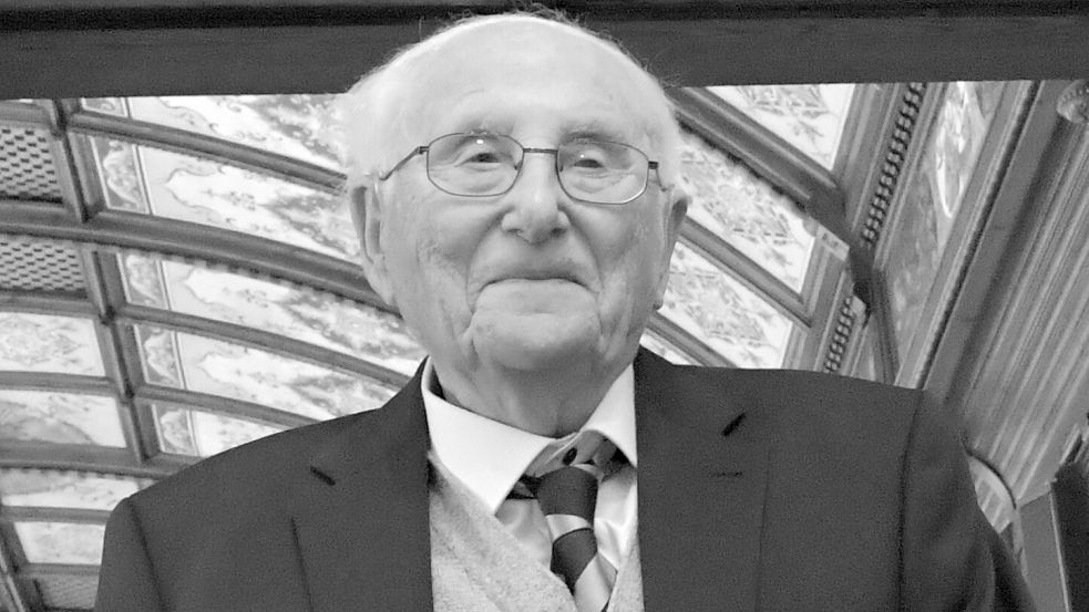 Albrecht Weinberg ist mit 101 Jahren gestorben. Foto: Klaus Ortgies/Archiv