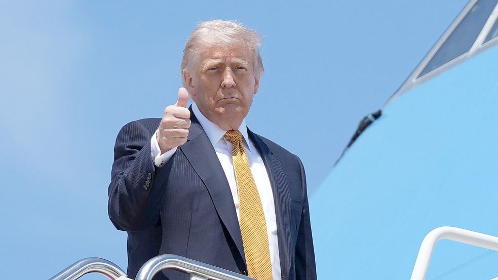Eine jüngste Gerichtsentscheidung zu globalen Zöllen dürfte US-Präsident Trump gefallen. Foto: Mark Schiefelbein