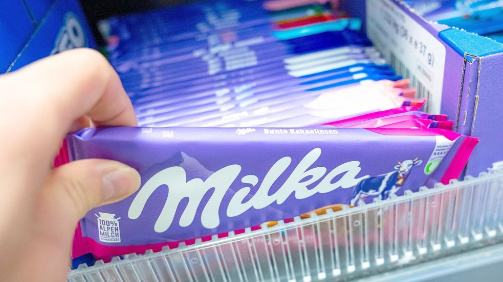 Irreführende Füllmengen? Dieses Gerichtsurteil betrifft künftig viele Milka-Käufer. Foto: dpa/Sina Schuldt