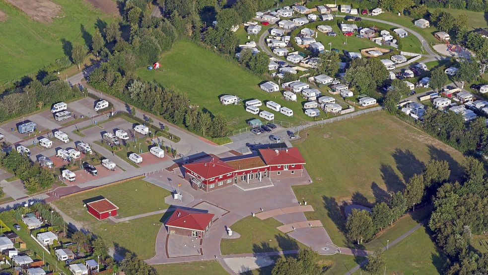 Das Haus am Meer ist mit seiner Umgebung das touristische Zentrum der Gemeinde Südbrookmerland. Foto: Bernd Heiken