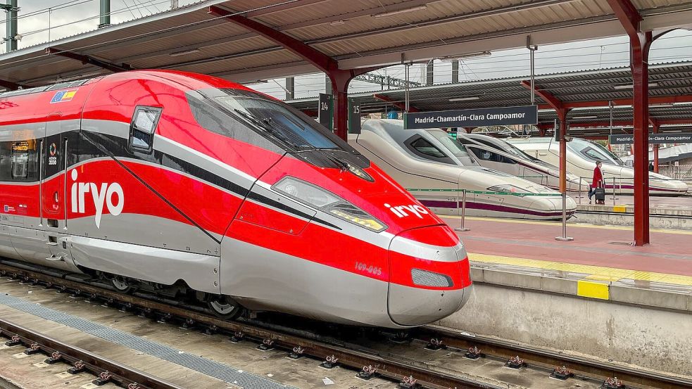 Von Spaniens Hauptstadt Madrid aus fahren Hochgeschwindigkeitszüge bis nach Südfrankreich. (Symbolbild) Foto: Jan Woitas