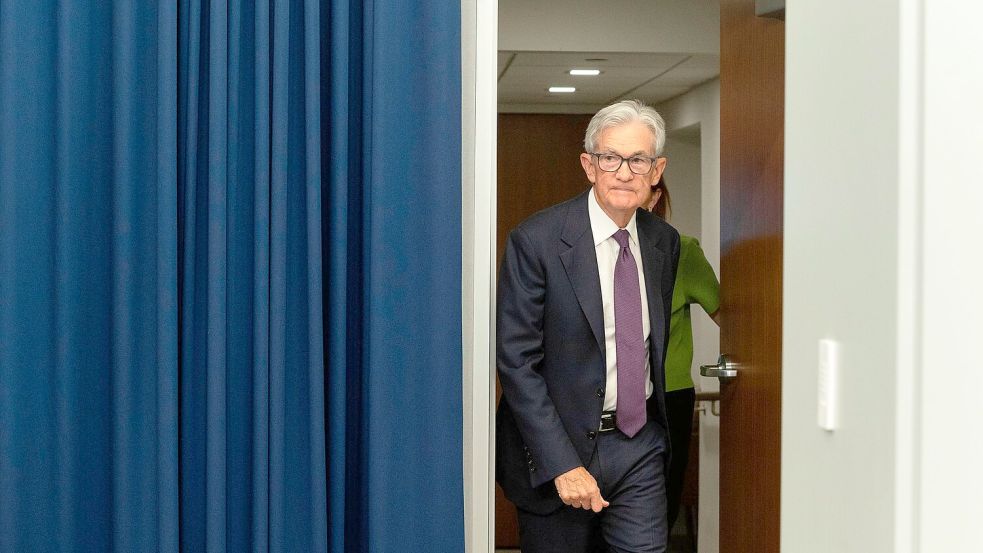 Doch nicht ganz weg: Der bisherige Fed-Chef Powell will als Vorstandsmitglied weitermachen. (Archivbild) Foto: Cliff Owen