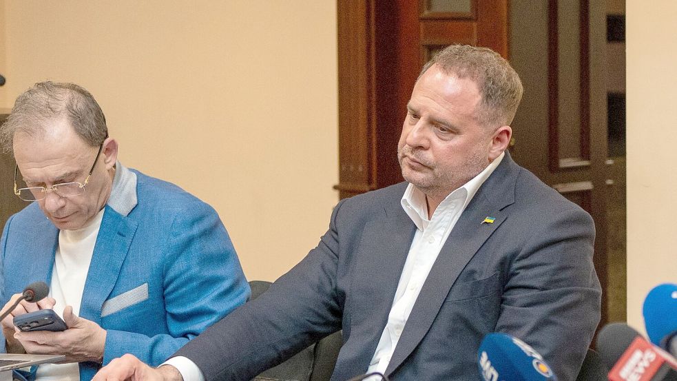 Jermak war die rechte Hand von Präsident Wolodymyr Selenskyj. (Archivfoto) Foto: Dan Bashakov