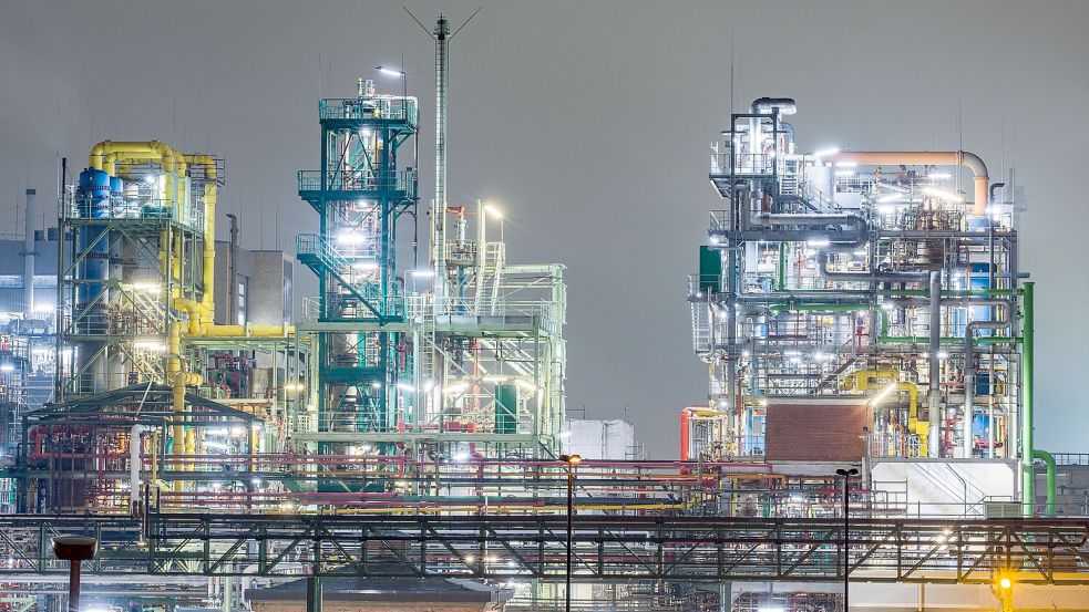 Die Chemie-Industrie verbraucht besonders viel Energie. (Archivbild) Foto: Andreas Arnold