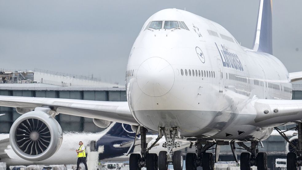 Weniger Passagiere und Fracht: Lufthansa-Streiks treffen Flughafen Frankfurt. (Archivbild) Foto: Boris Roessler