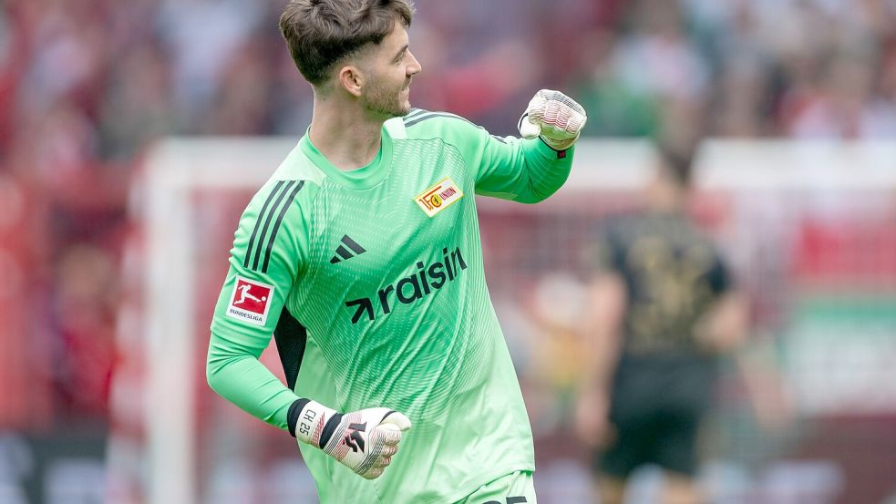 Bleibt Union Berlin erhalten: Ersatzkeeper Carl Klaus. Foto: Soeren Stache