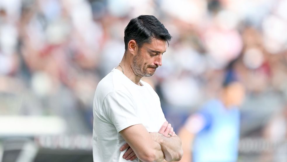 Albert Riera ist nicht mehr Coach von Eintracht Frankfurt. (Archivbild) Foto: Florian Wiegand
